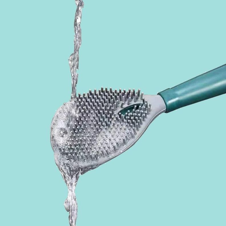 Cepillo Limpiador Baño Wc Sanitaria Dispensador Jabón Rondon-4
