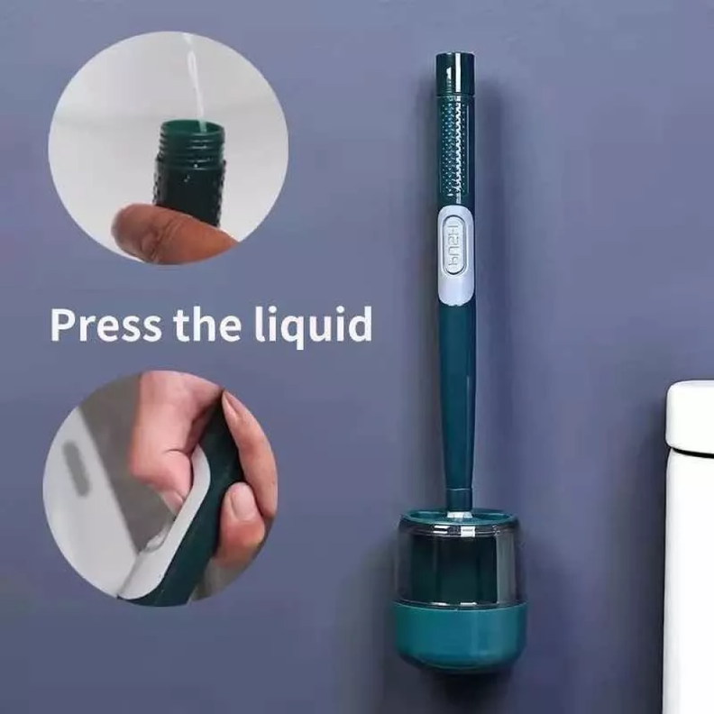 Cepillo Limpiador Baño Wc Sanitaria Dispensador Jabón Rondon-7