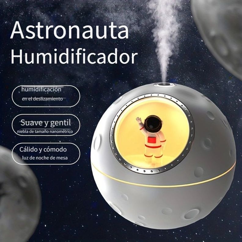 Humidificador Cápsula Espacial Difusor Astronauta Rondon-6