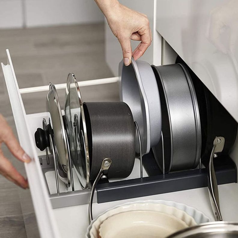 Estante Secar Tapas Organizador Ollas Sartenes Cocina Rondon-3