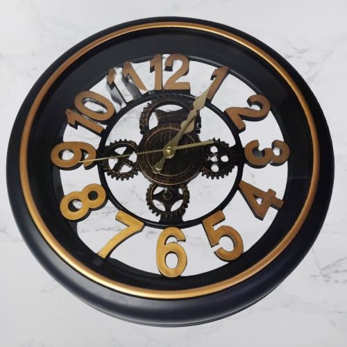 Reloj Pared Balanza Industrial Europeo Silencioso Rondon-4