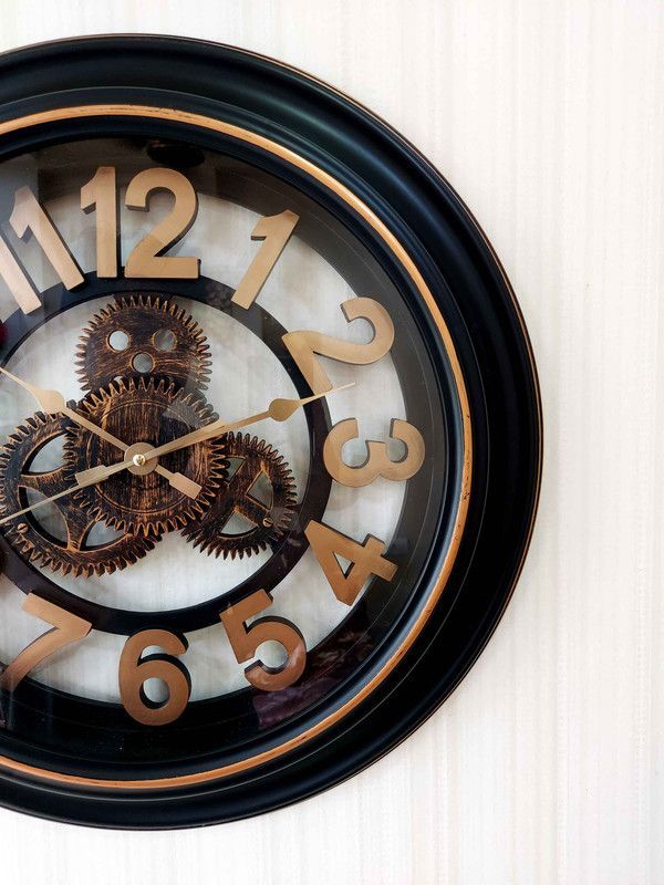 Reloj Pared Balanza Industrial Europeo Silencioso Rondon-5