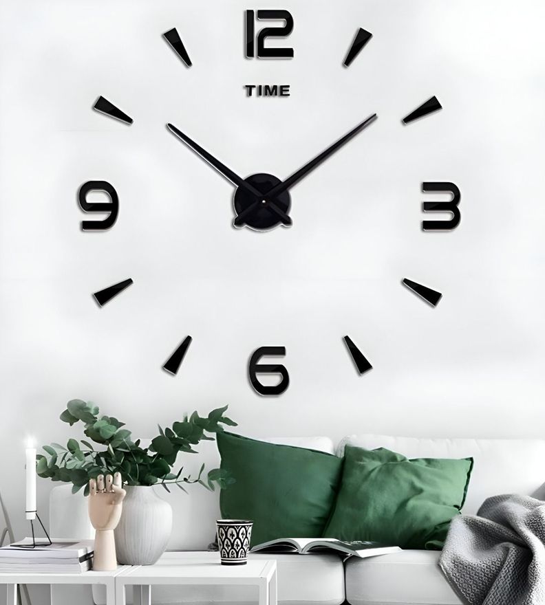 Reloj Pared Grande Moderno 3D Acrílico Decoración Hogar Jhn-4