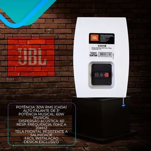 Parlantes JBL Hifi C321P-2