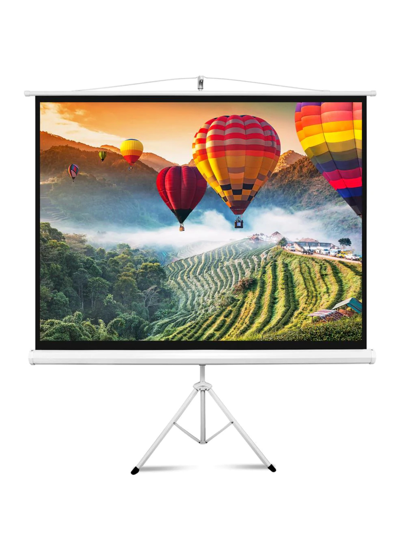 TELÓN PANTALLA TRIPODE PARA PROYECTOR  84 PULGADAS-0