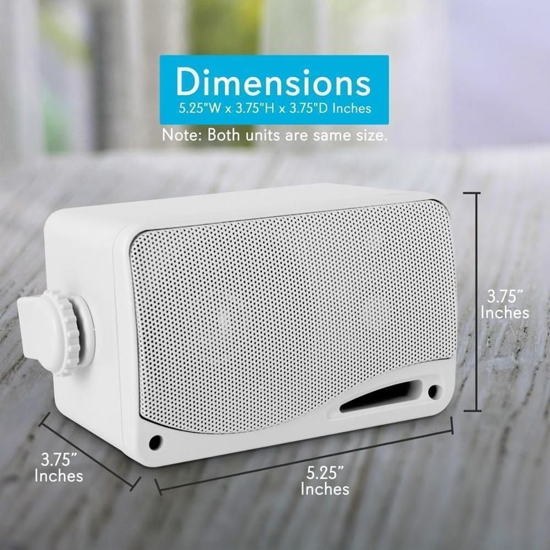 Parlantes Ambientales Blancos PLMR24-1