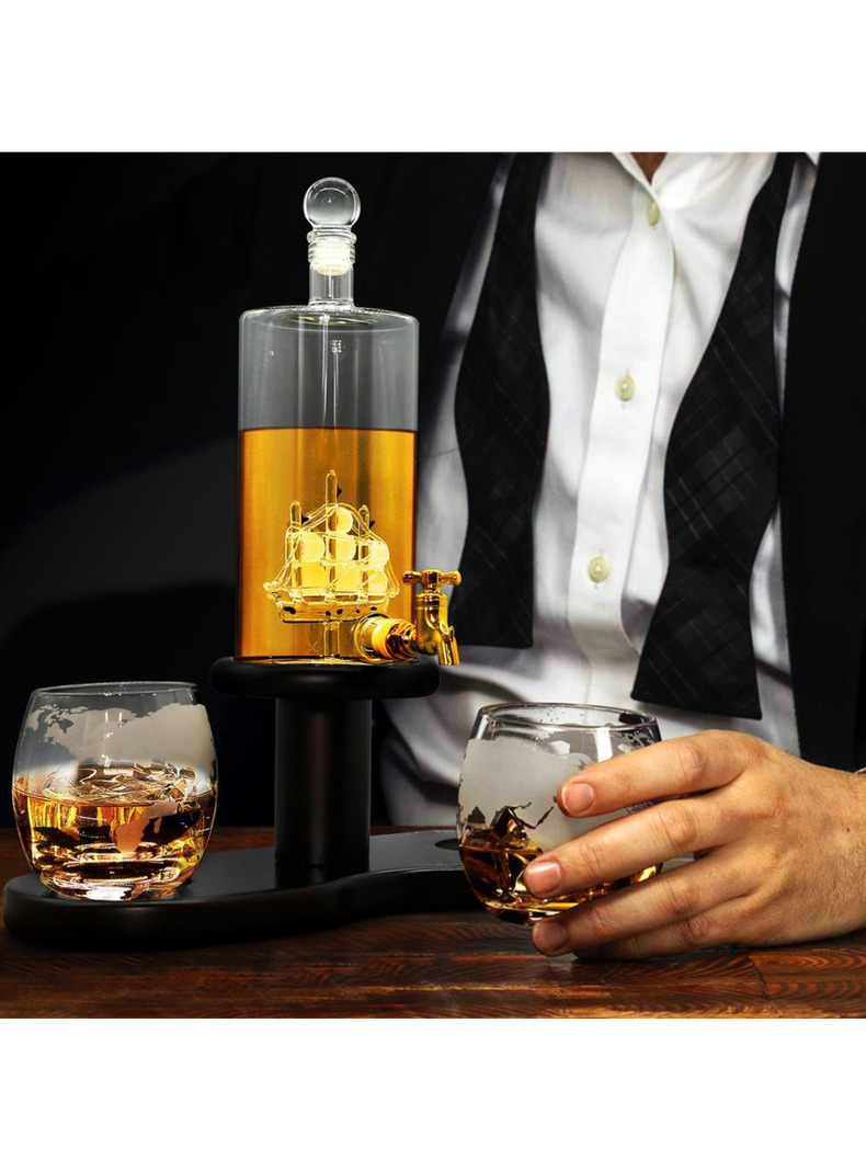 Decantador de Whiskey y Vinos-1