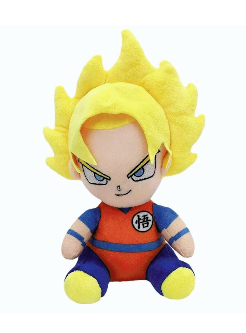 Peluche Dragon Ball Goku Super Saiyan 27cm-0