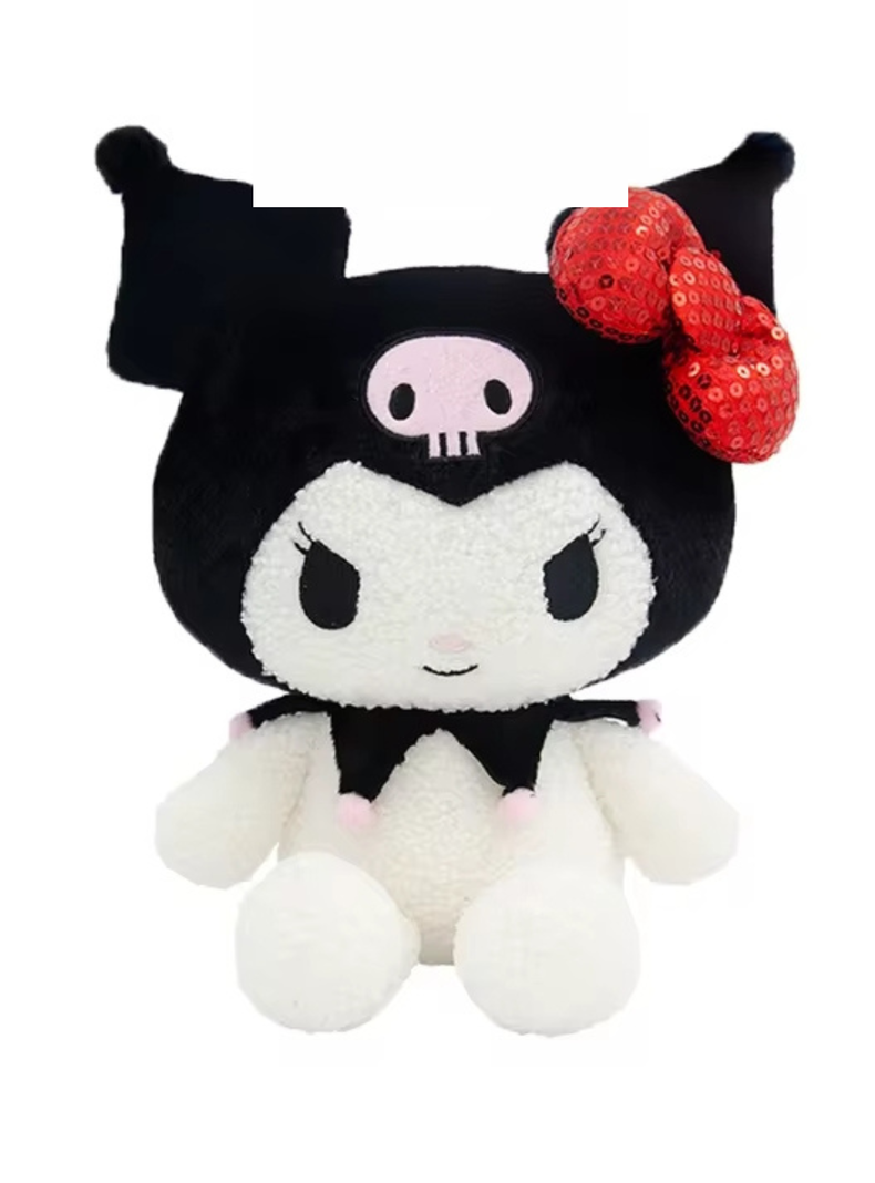 Peluche kuromi 28cm regalo kawaii-0