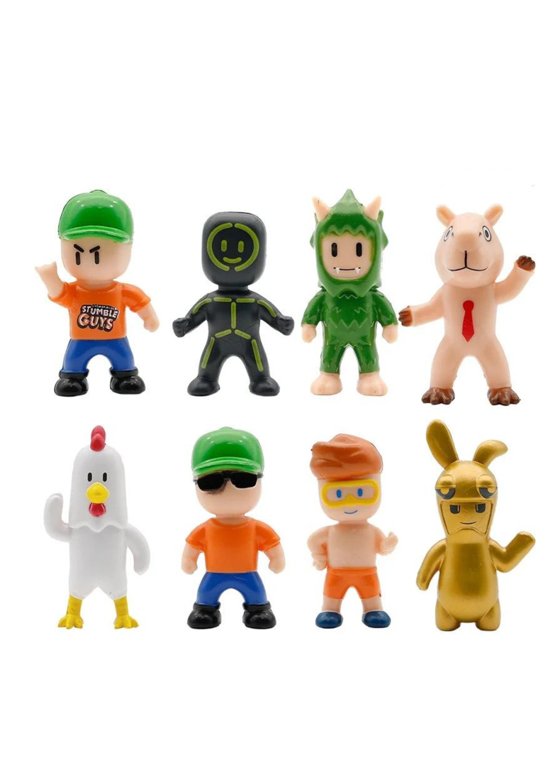 PACK 8 FIGURAS 6CMS STUMBLE GUYS