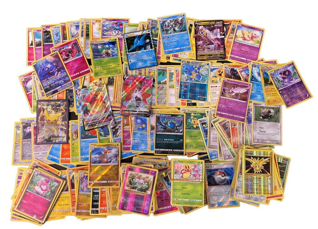 100 Cartas Pokemon Originales sin repetición-2
