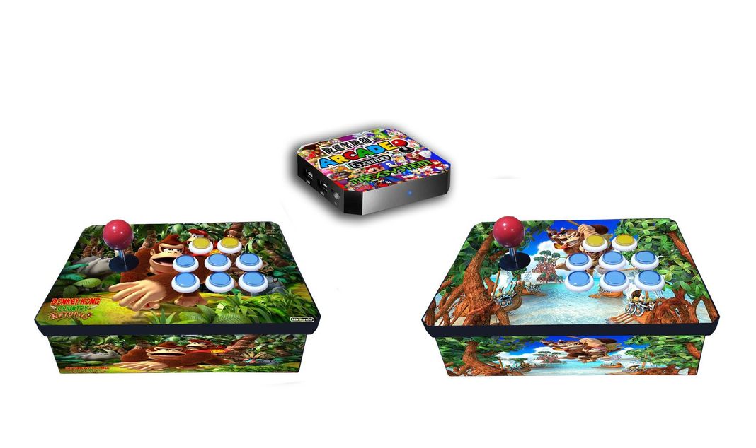 Consola Arcade Retro 2p - Pack Modelo DK-0