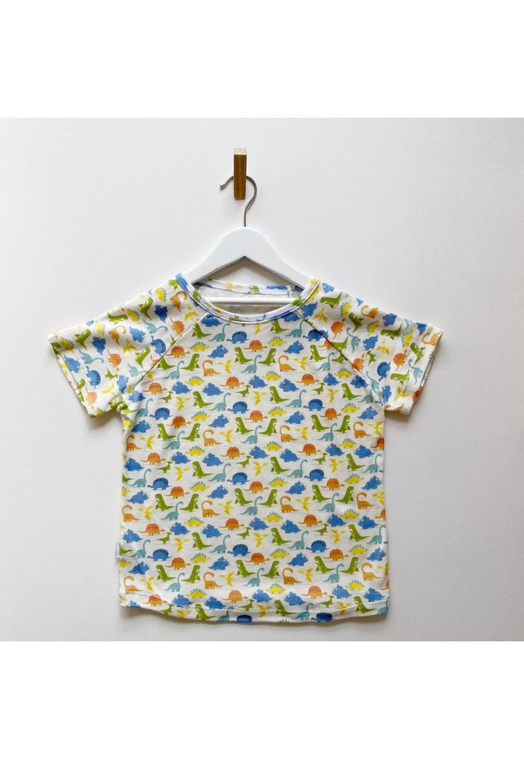 Pijama Eyy Dinosaurios de niño 2 piezas short y remera-1