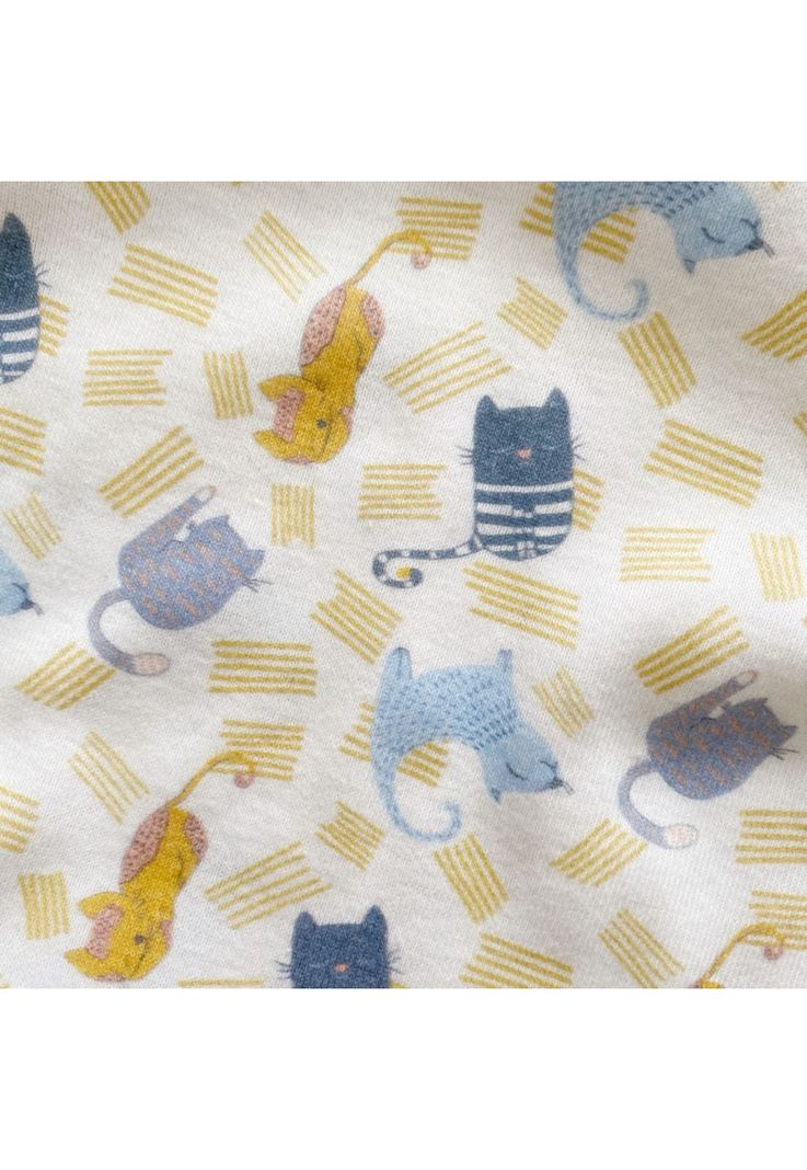 Pijama Eyy Gatos 2 piezas remera y short niño 100% algodón-3