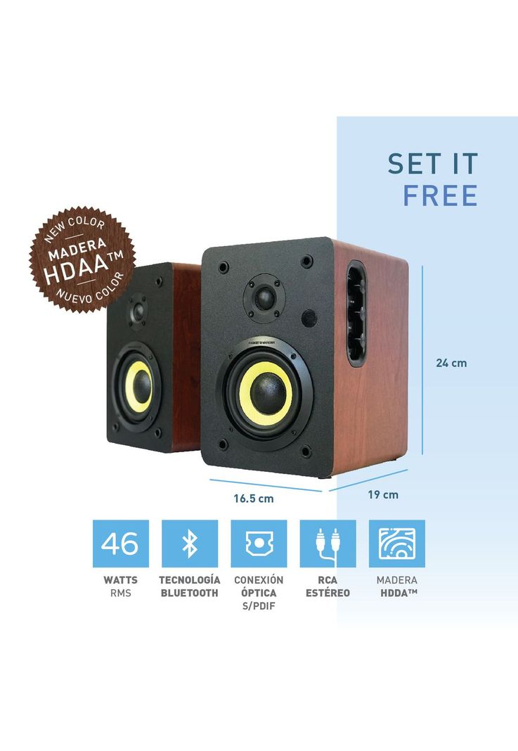 Parlante Thonet & Vander Vertrag Cinema Con Bluetooth Black 100V/220V-1