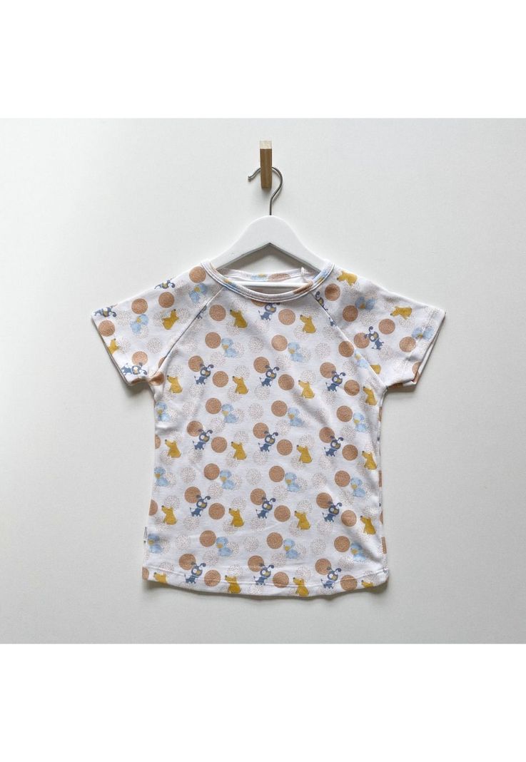 Pijama Eyy Perros de niño 2 piezas remera y short -1