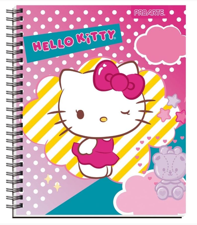 pack 10 cuadernos universitario HELLO KITTY-2