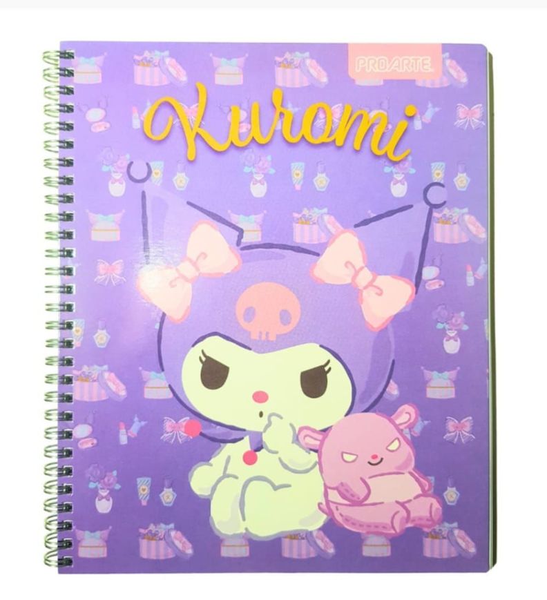 pack 10 cuadernos universitario Kuromi -7