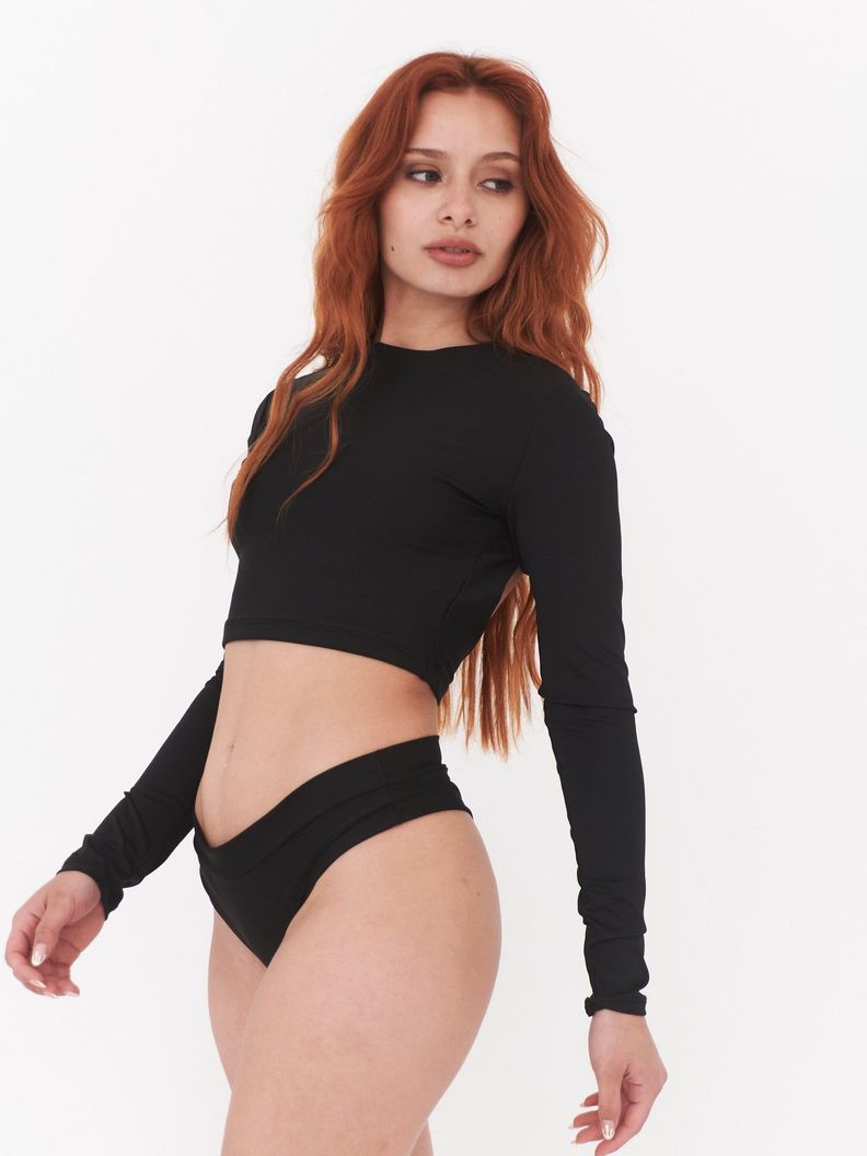 Daikiri Bottom de Bikini Aruba Negro-3