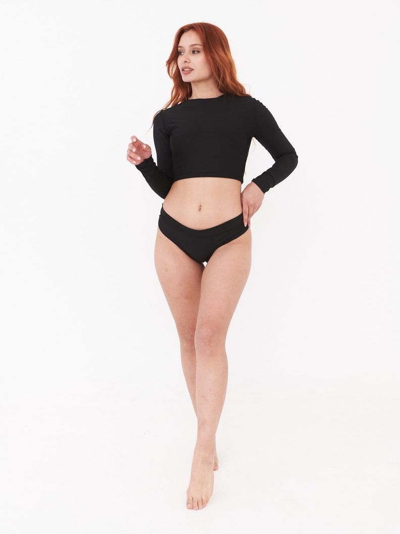 Daikiri Bottom de Bikini Aruba Negro-5