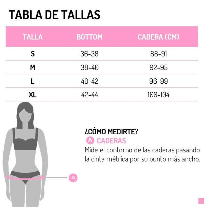 Daikiri Bottom de Bikini Mujer Amarillo Liso Tiro Alto Culote Protección UV 50+-7