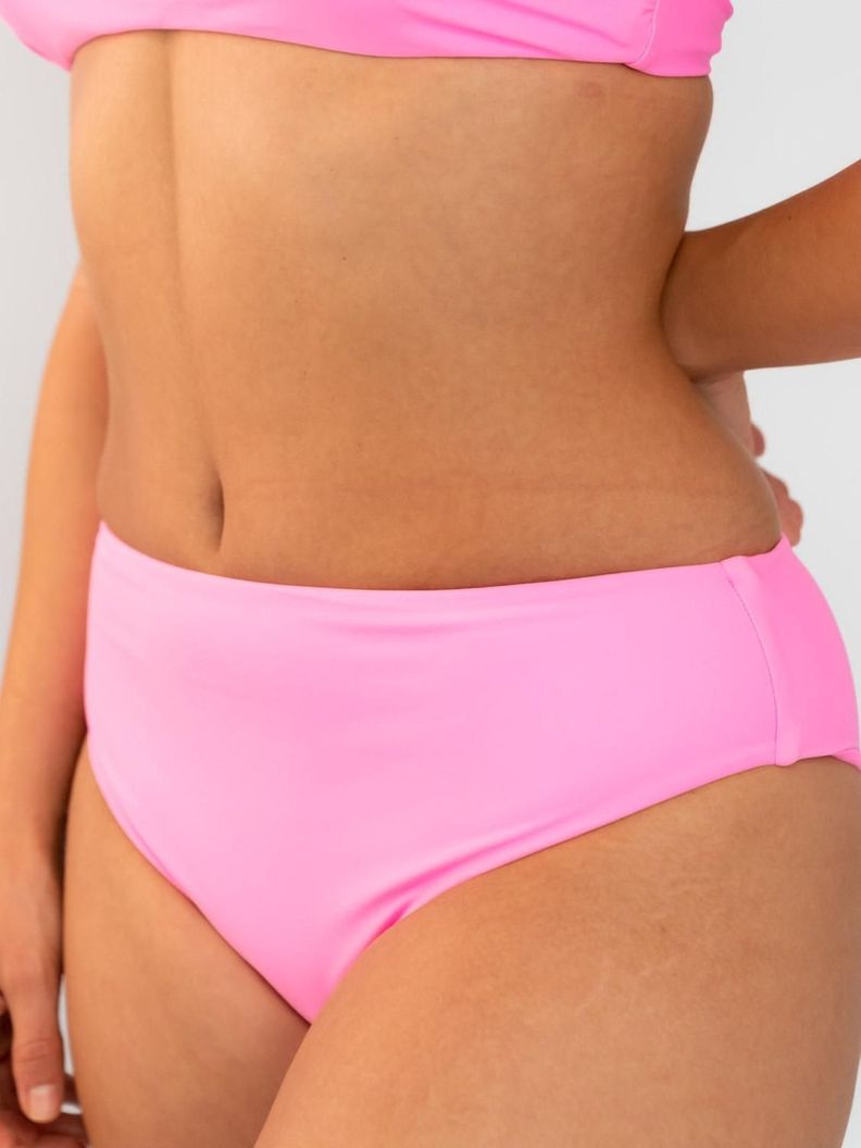 Calzon High Waist Chicle Rosado S
