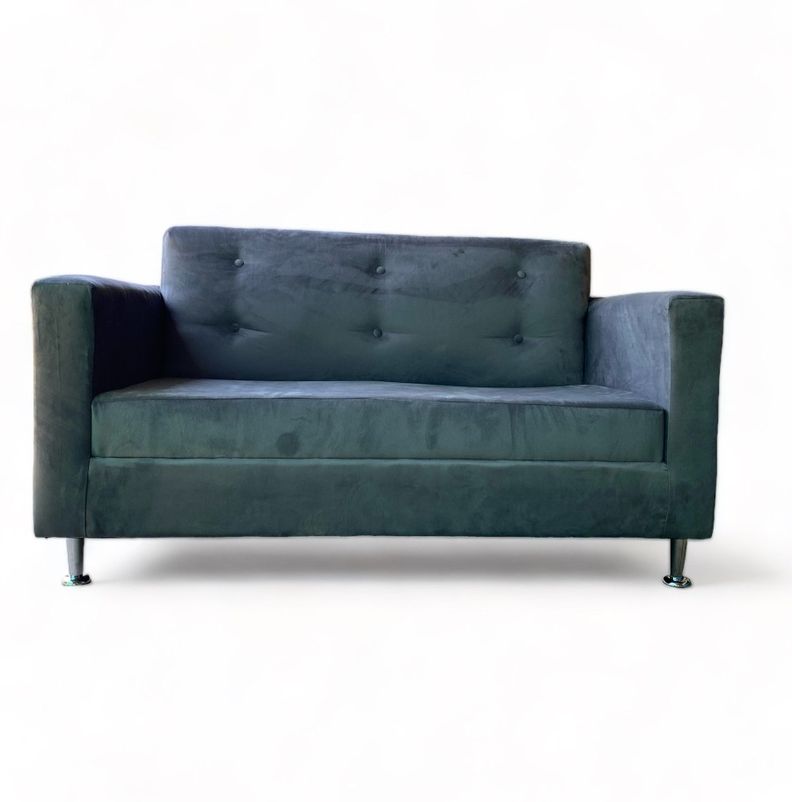 Sofa 2 Cuerpos Mallorca Felpa Gris -0