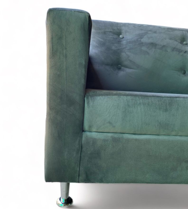 Sofa 2 Cuerpos Mallorca Felpa Gris -2