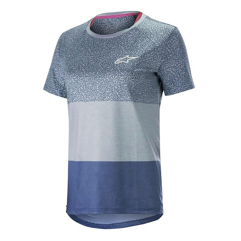Jersey Bike Mujer Astars St. Alps 8.0 Manga Corta Azul-0