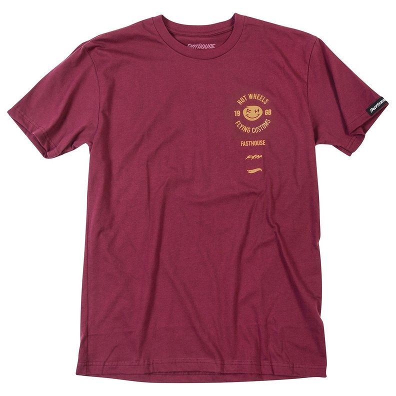 Polera Fasthouse Stacked Hot Wheels Café-1