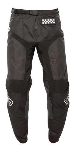Pantalon Moto Mx Niño Fasthouse Carbon Negro-2