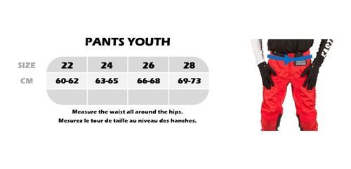 Pantalon Moto Mx Niño Fasthouse Carbon Negro-4