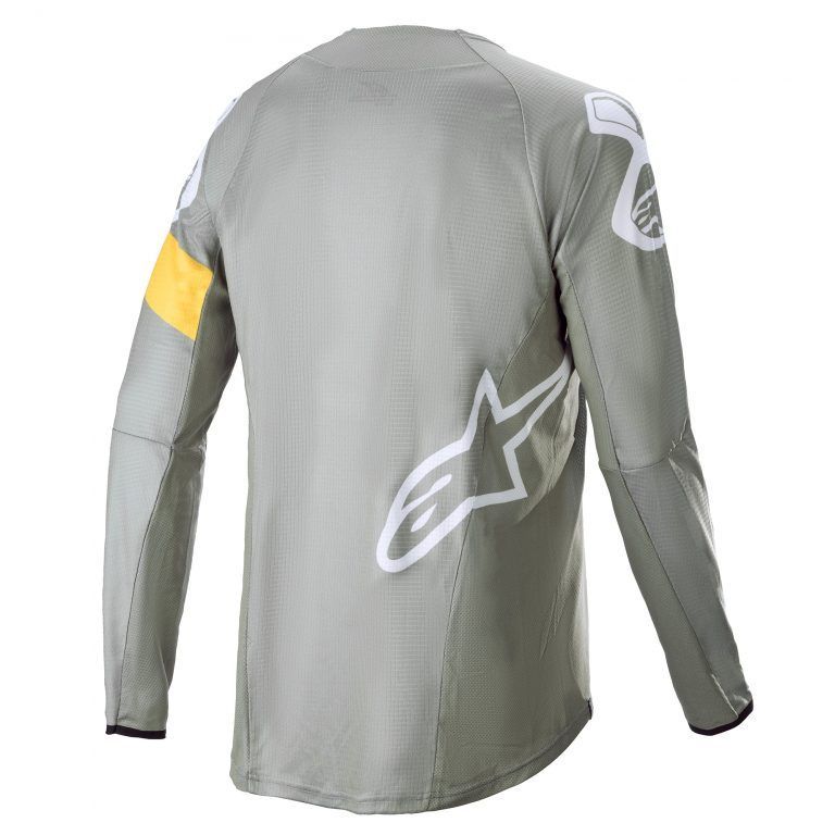 Jersey Bike Astars Techstar Manga Larga Verde/Amarillo-1