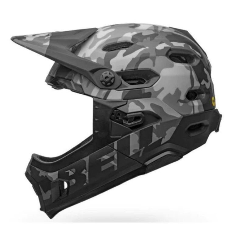 Casco Ciclismo Bell Super Dh Mips M/G Snd/Blk-0