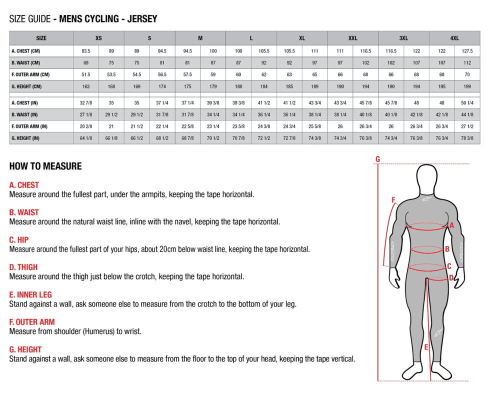 Jersey Bike Mujer Astars Stella Alps Manga Corta Rojo-1