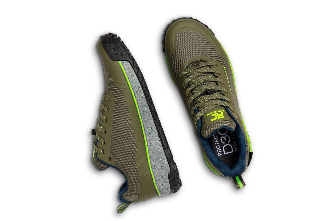 Zapatillas Bike Ride Concepts Tallac Verde/Amarillo-3