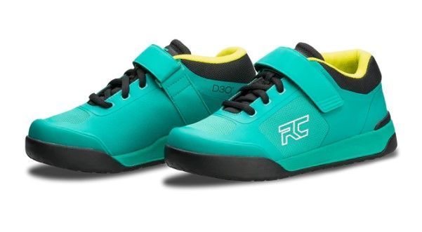 Zapatillas Bike Mujer Ride Concepts Traverse Azul/Amarillo-1