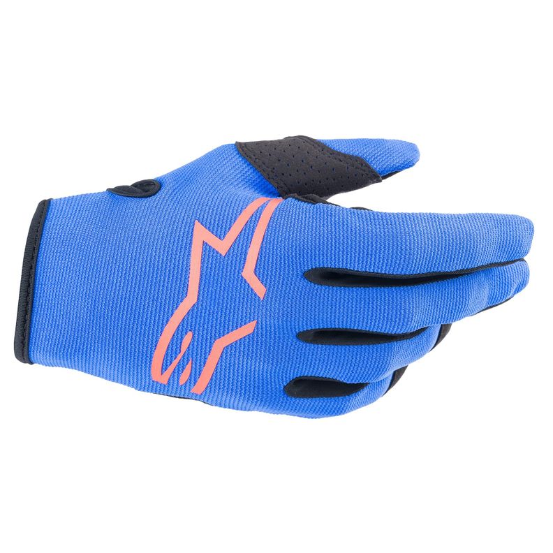 Guantes Ciclismo Alpinestars Alps Azul/Rojo-3