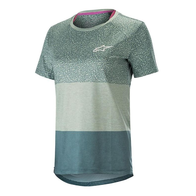 Jersey Bike Mujer Astars St. Alps 8.0 Manga Corta Verde-0