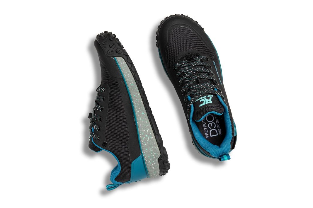 Zapatillas Bike Mujer R.Concepts Flume Negro/Azul-3