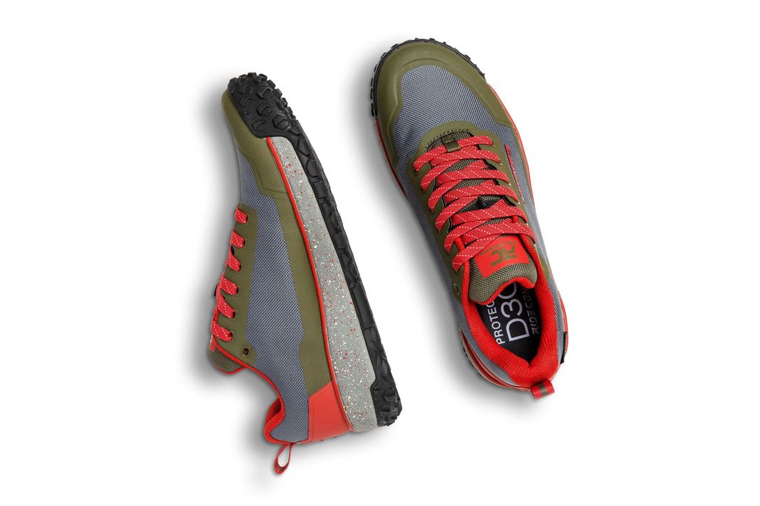 Zapatillas Bike Ride Concepts Tallac Gris/Rojo-3