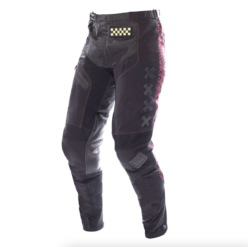 Pantalon Moto Mx Mujer Fasthouse Elrod Negro-0