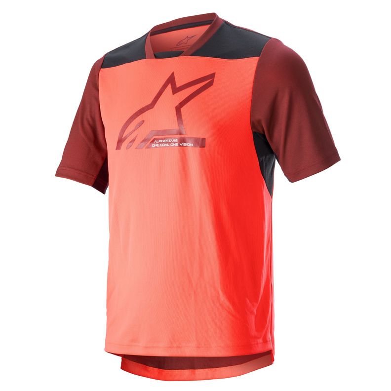 Jersey Ciclismo Astars Drop 6.0 Manga Corta Rojo/Negro-0