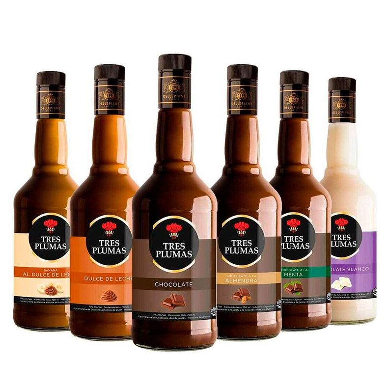 CAJA X 6 MIX CREMAS TRES PLUMAS Gluten Free-0