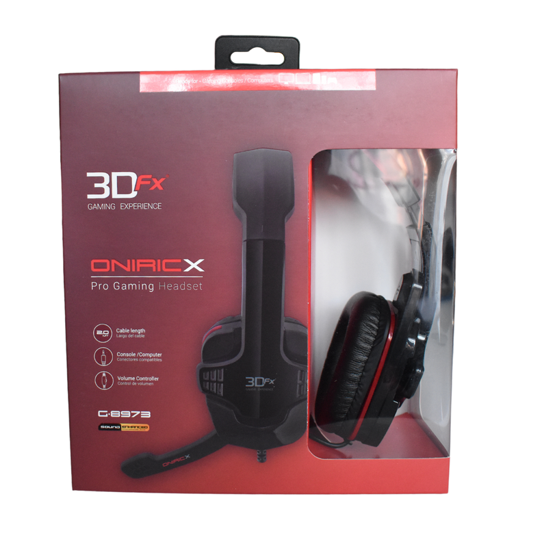 Audífonos Gamer Alámbricos Mlab Color Rojo-0