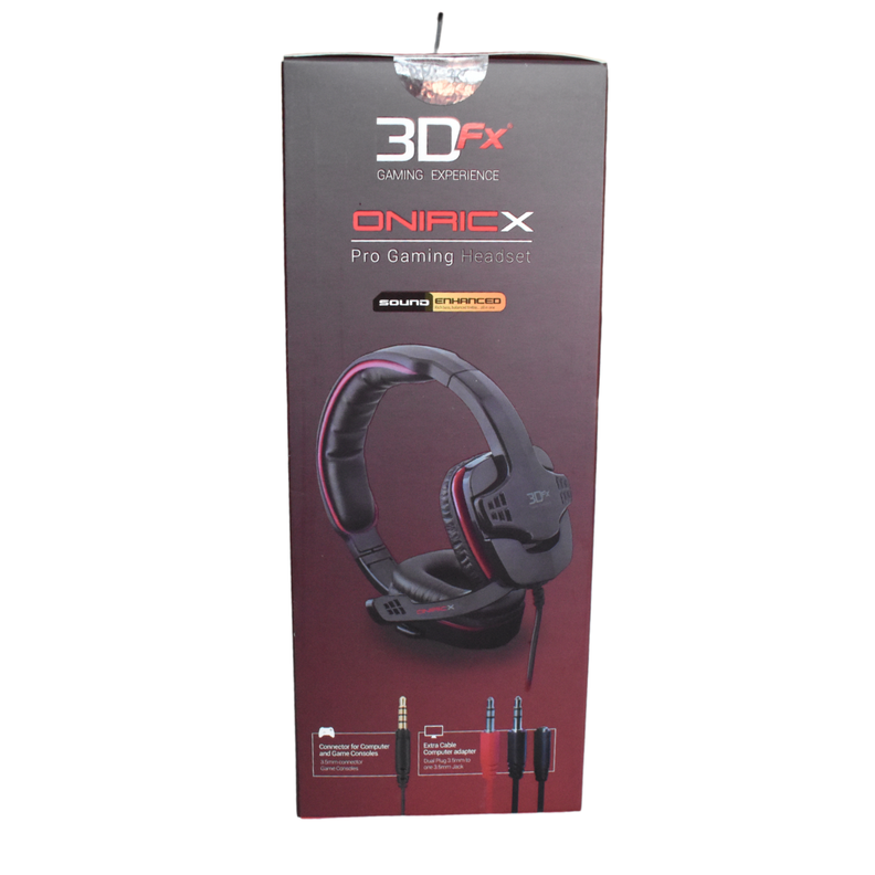 Audífonos Gamer Alámbricos Mlab Color Rojo-1