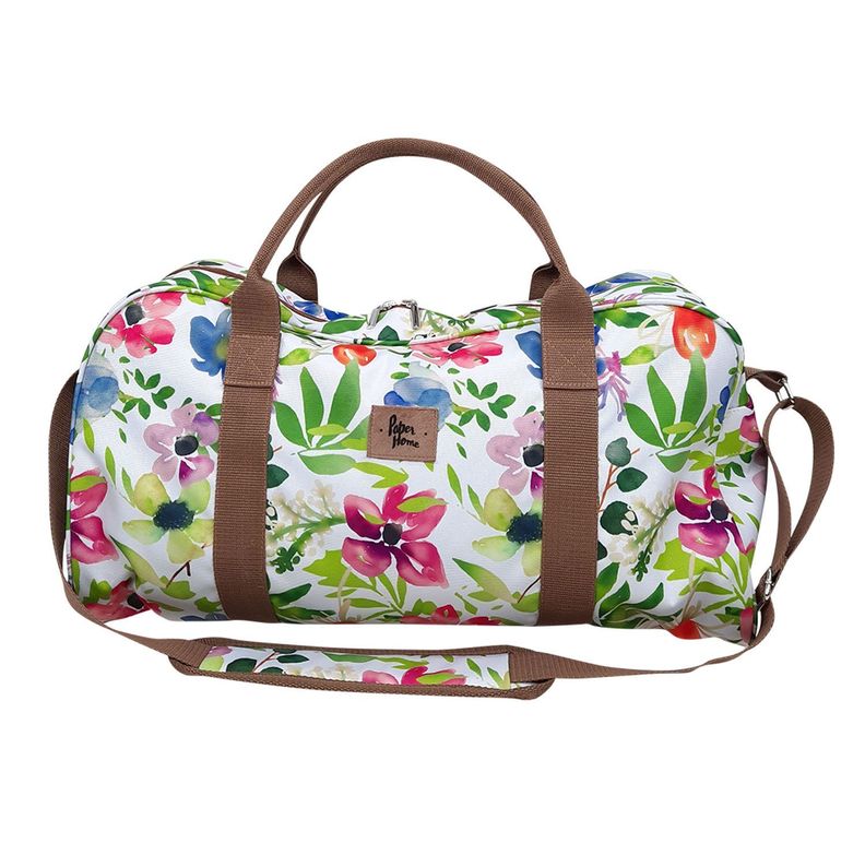 Bolso de viaje sustentable flores Paper Home-0