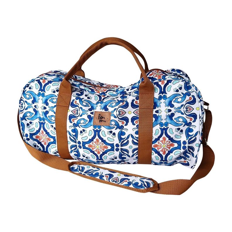 Bolso de viaje sustentable mosaico Paper Home-0
