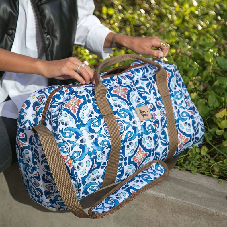 Bolso de viaje sustentable mosaico Paper Home-1