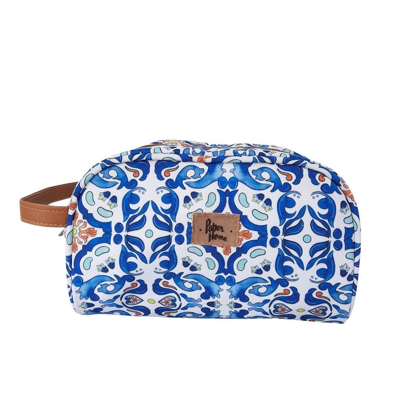 Estuche cosmetiquero sustentable mosaico Paper Home-0